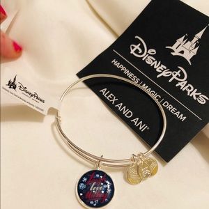 Alex and Ani  Love Laugh Mickey Bangle -NWT